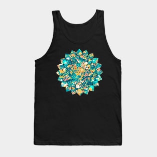 Spring Mandala Flower Art Tank Top